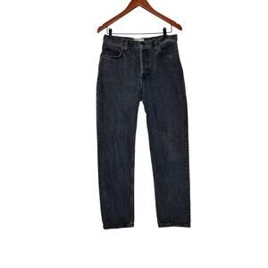 Everlane size 29 ankle  90's Cheeky black jeans 100% organic cotton eco-friendly